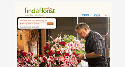 Desktop Screenshot of findaflorist.com